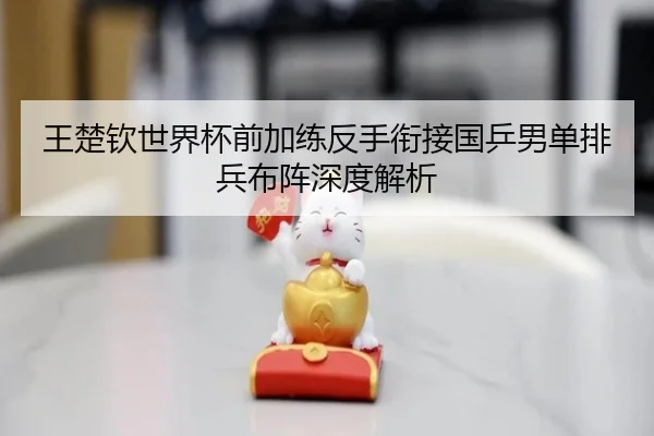 王楚钦世界杯前加练反手衔接国乒男单排兵布阵深度解析
